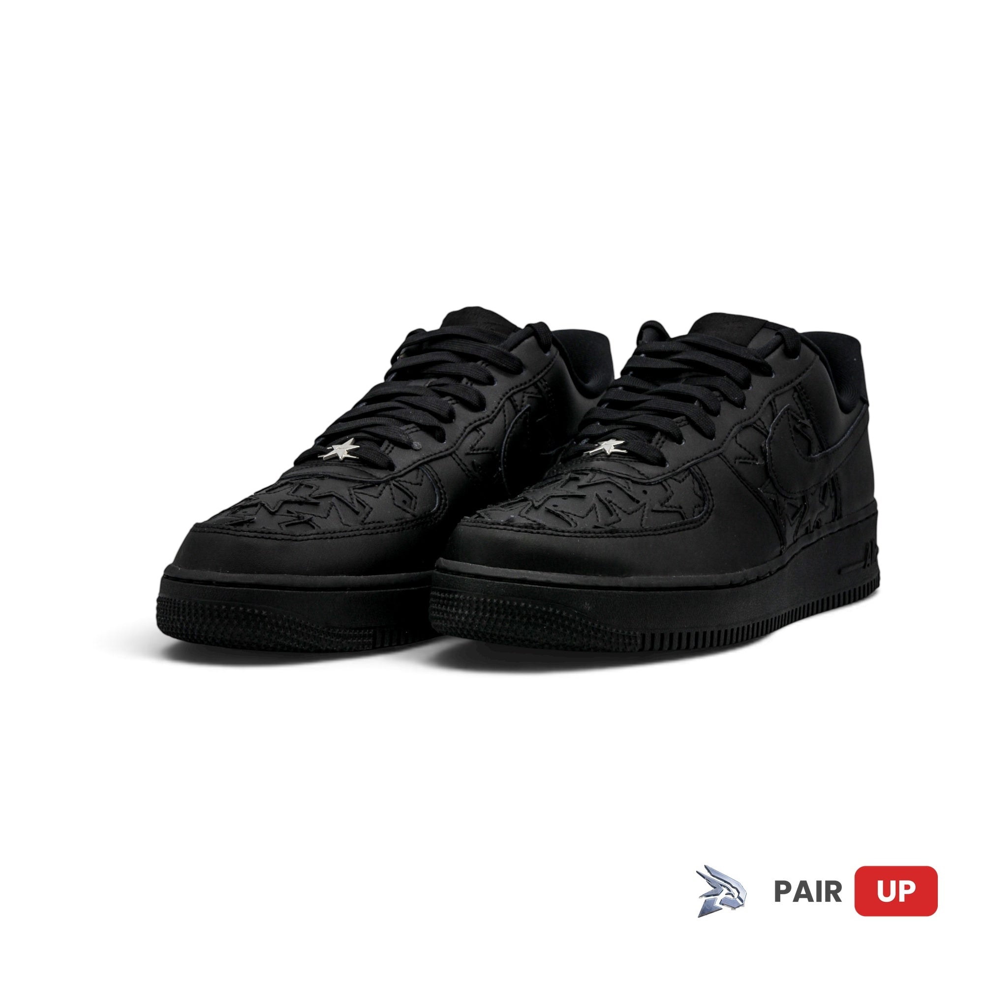 Nike Air Force 1 Low LV8 Triple Black Stars