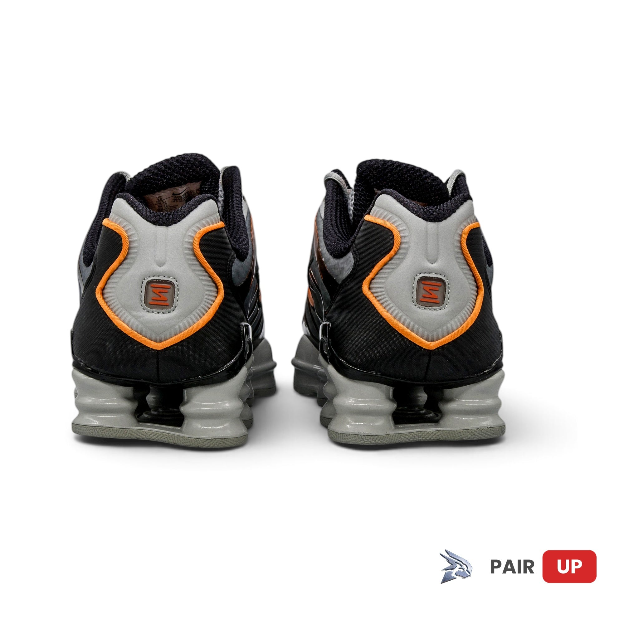 Nike Shox TL Light Smoke Grey / Black / Bright Mandarin