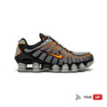 Nike Shox TL Light Smoke Grey / Black / Bright Mandarin